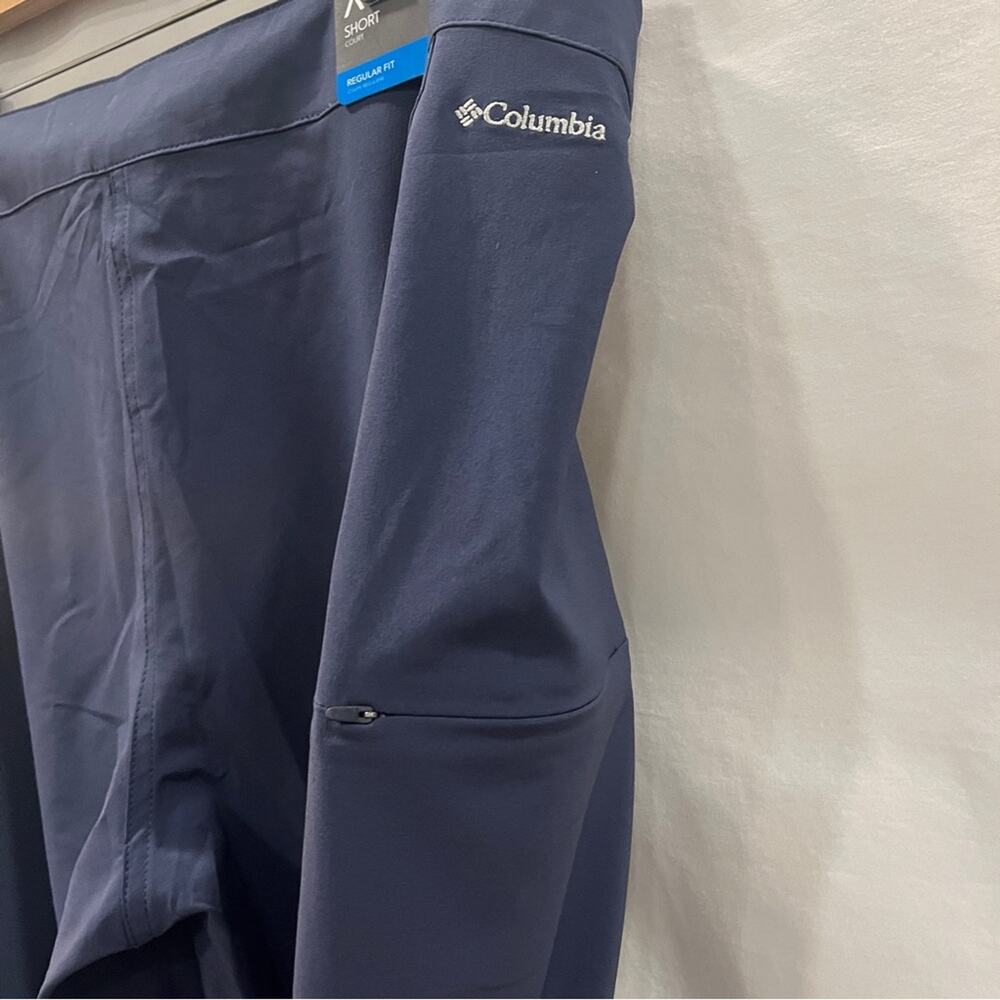 Columbia Navy Shorts Men XL Water Simple Beach Island Travel Coastal Casual New - Picture 4 of 12